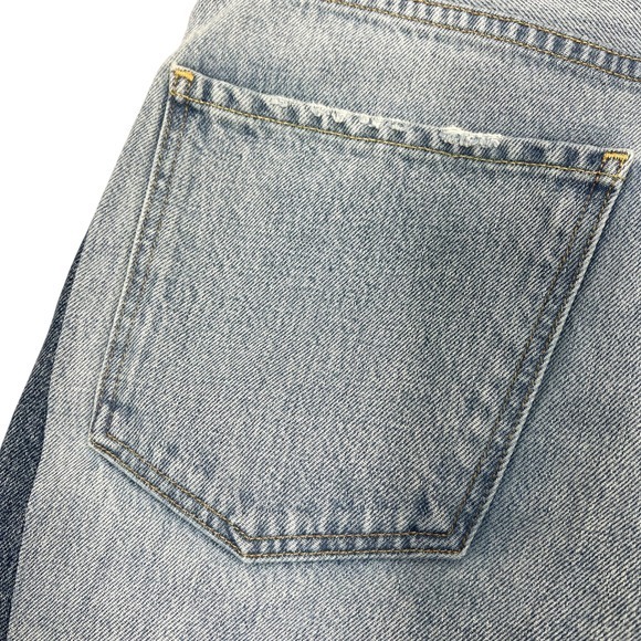 Citizens of Humanity Pieced Horseshoe Wide Leg Jeans Sz 26" Barrel Fracture Wash - Picture 13 of 15